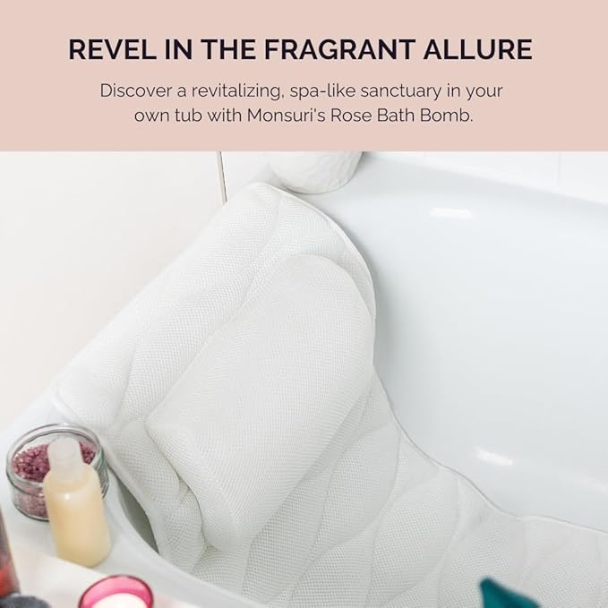 Our Full Body Bath Pillow - Ideal Bathtub Accessory for Relaxing Bath Gifts for Women