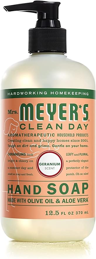 MRS. MEYER'S CLEAN DAY Hand Soap, Refill Variety Pack Soaps Made to Clean and Freshen Hands