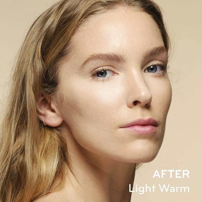 pūrlisse Ageless Glow Serum BB Cream SPF 40 - Glow BB Cream with SPF Enriched with Bakuchiol & Vitamin C to Help Improve Firmness & Reduce Wrinkles for Dewy Skin - Light Warm (1.4 oz)