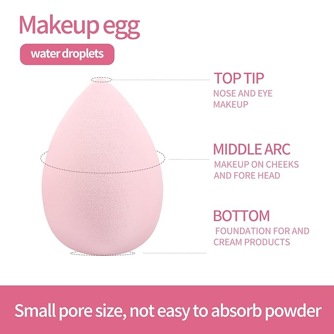 MAANGE Makeup Brush Set 42 Pcs Makeup Tool Set Premium Synthetic Foundation Powder Concealers Eye shadows Blush Makeup Brushes (Pink, 42 Piece Set)