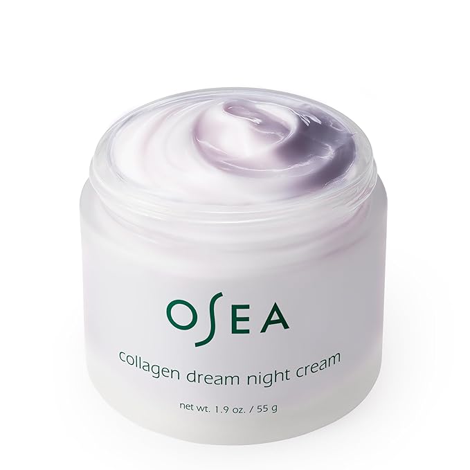 OSEA Dream Night Cream - Anti-Aging Hydrating Face Cream with Algae-Derived Bio Retinol - Plumps, Firms, & Smooths Line and Wrinkles
