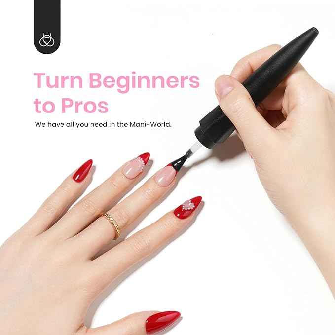 beetles Gel Polish Beetles Gel Nail Polish Kit with Uv light 52 Pcs Gel Starter 32 Colors Pink Red Nude Grey Glitter Brown Gel Polish Set Soak Off Base Top Coat Builder Gel Art Manicure for Women