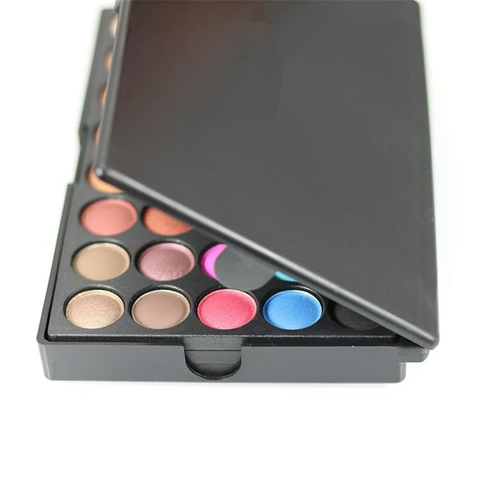 120 Colors Hightlight Eyeshadow Palette Makeup Gift Set, Pure Vie Professional Long Lasting Waterproof Matte Highly Pigments Shiny Shimmers Glitter Makeup Palette Colorful Cosmetic Eye Shadow Pallet#1