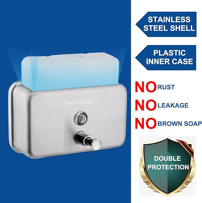 Commercial Soap Dispenser and Paper Towel Dispenser Bundle
