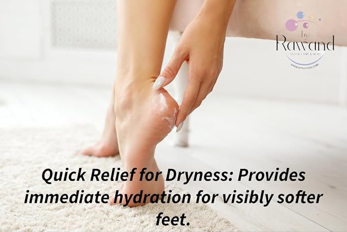 Organic Deep Foot repair with Hyaluronic Acid & Cocoa Butter With Vitamin E Handmade Heel Heal For Cracked Heels and Dry Feet Enriched With Shea & Kokum Butters