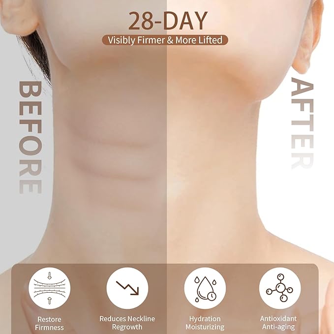 Neck Creams for Tightening and Firming,Neck Firming Cream for women, Aging Neck Creams for Tightening Lifting Sagging Skin and Hydrating,Firming Cream for Wrinkle Reduction,Gift for Men and Women