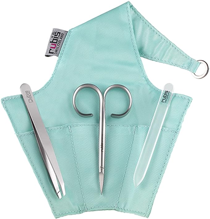Rubis 3 Piece Manicure Set, TiffanyBlue 1K420TB,Rubis Switzerland Swiss Made World Renowned Precision