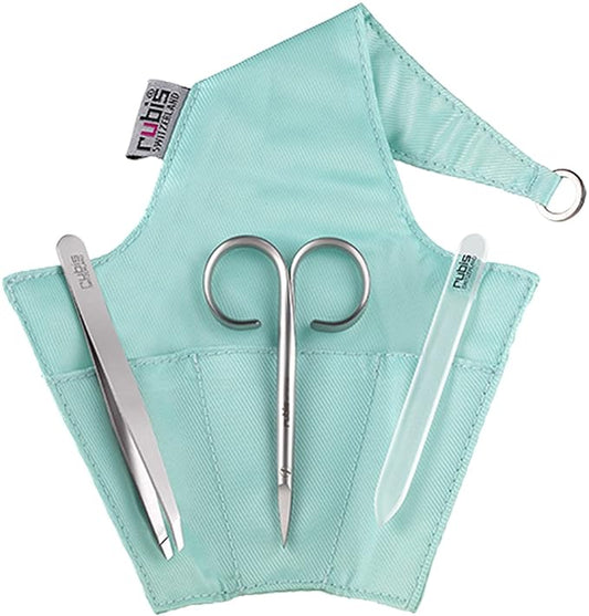 Rubis 3 Piece Manicure Set, TiffanyBlue 1K420TB,Rubis Switzerland Swiss Made World Renowned Precision