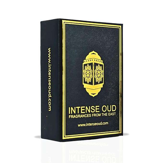 INTENSE OUD Vanilla Rose Long Lasting Arabian Perfume Oils for Women 12ML (0.40 OZ) Fragrance Oil with Turkish Rose, Creamy Vanilla & Musky Base - Concentrated Perfume Oil in Elegant Black Gift Box