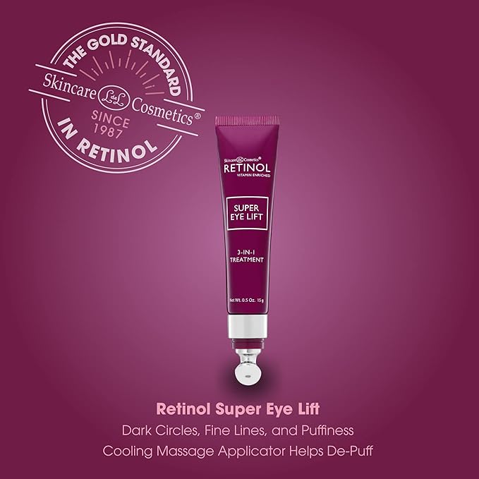 Retinol Super Eye Lift - A luxurious 3-in-1 treatment fights the look of dark circles, wrinkles, and puffy eyes