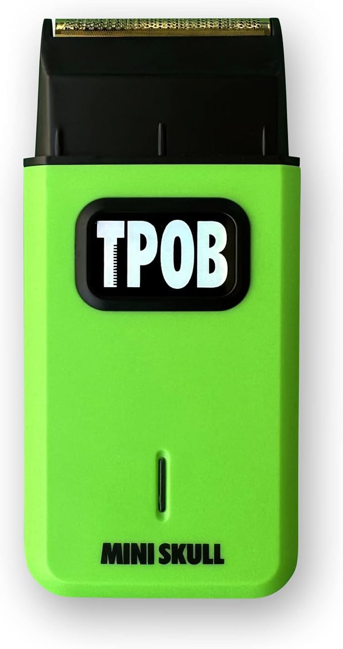 TPOB Slime 2 Barber Hair Clippers Trimmer Shaver Set for Men with Matte Green Case and X Fade Blade