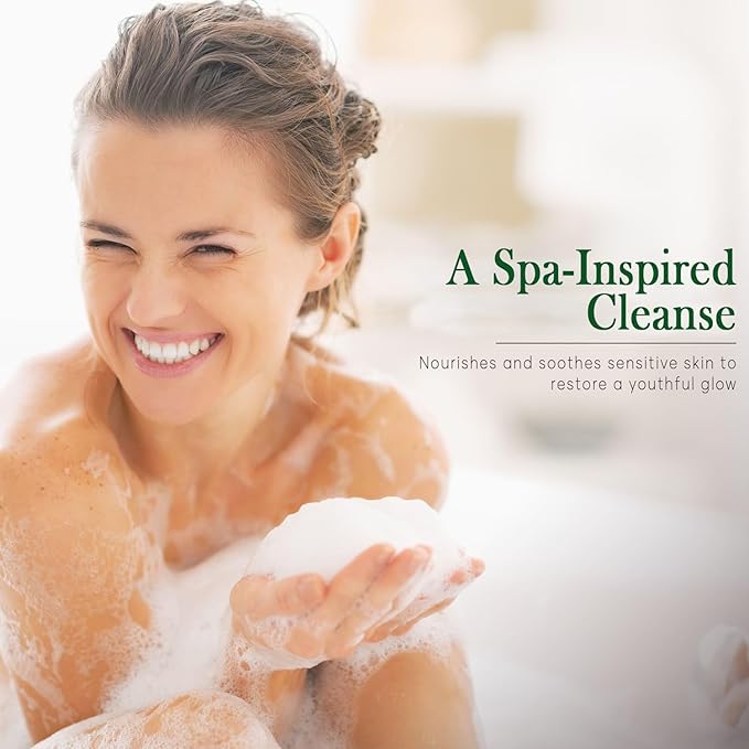 Tea Tree Body Wash Men & Women - Shower Gel Soap with Peppermint - Helps with Body Odor, Soothes Itching, Deep Cleansing Post Workouts - 16 fl oz x 2