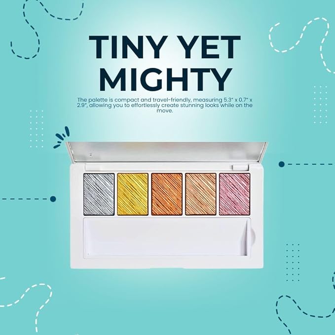 MAKEUP BY MARIO Master Metals® Eyeshadow Palette 5 x 0.05 oz/ 1.5 g