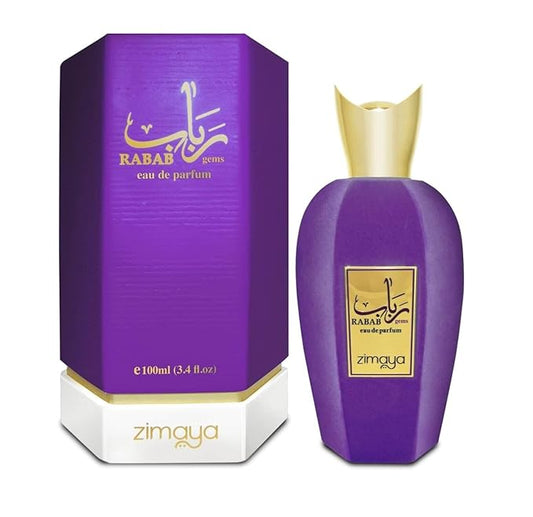 Afnan Zimaya Rabab Gems Eau de Parfum Spray for Unisex, 3.4 Ounce