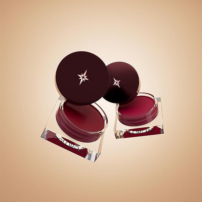 Sinful Lip N Cheek Mousse Tint - Powder Matte Blush for Cheeks and Tinted Lip Balm - 2 in 1 Weightless Formula - 005 Grape Wave - 0.14 oz