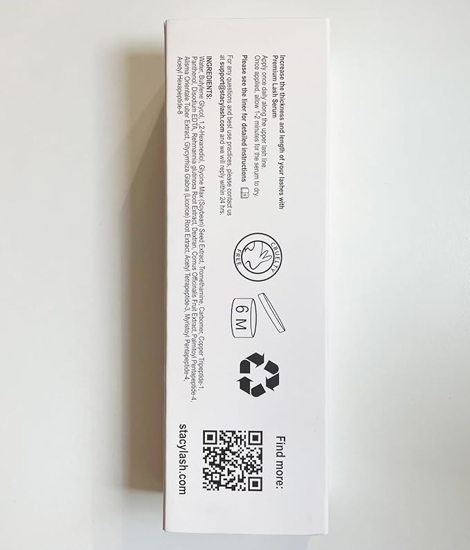 STACY LASH Lash Shampoo 50ml+ Eyelash Growth Serum Eye Makeup Remover + Lash Serum for Eyelash Growth and Thickness/Lash Cleaning Kit of Lash Cleanser + Brush & Eyelash Serum to Grow Lashes