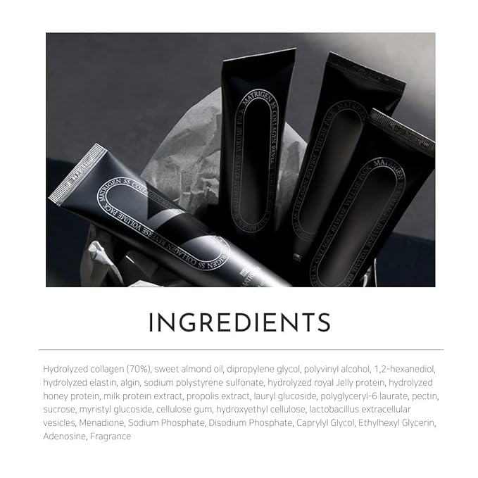 SS Collagen Reverse Volume Peel Off Face Mask Pack - Collagen Face Mask, Hydrolyzed Collagen 380 Dalton, Korean Skin Care, Facial Mask, K Beauty Skincare