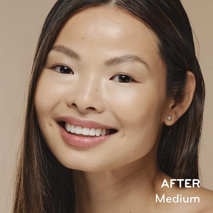 pūrlisse Ageless Glow Serum BB Cream SPF 40 - Glow BB Cream with SPF Enriched with Bakuchiol & Vitamin C to Help Improve Firmness & Reduce Wrinkles for Dewy Skin - Medium (1.4 oz)