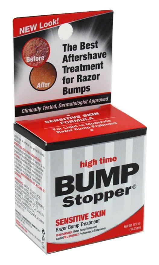 High Time Bump Stopper Sensitive Skin 0.5 Ounce Treatment (14ml) (6 Pack)