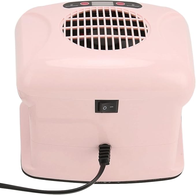Air Nail Dryer, 300W Nail Art Blower with Automatic Sensor, Professional Air Nail Fan Blow Dryer for Both Hands and Feet, Nail Polish Drying Fan Manicure Tool for Home Salon