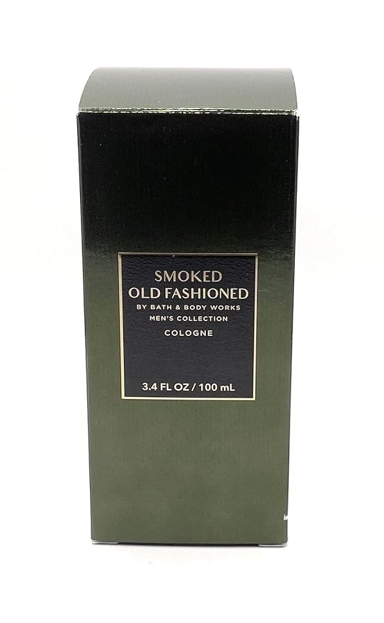 Bath and Body Works Smoked Old Fashioned Men's Fragrance 3.4 Ounces Cologne Spray