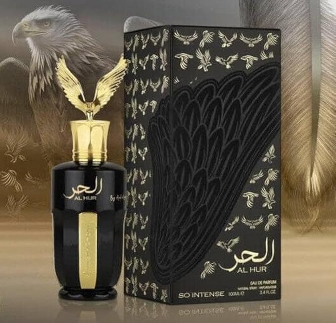 Ard-Al Zaafaran Al Hur So Intense Eau de Parfum Spray for Men, 3.4 Ounce