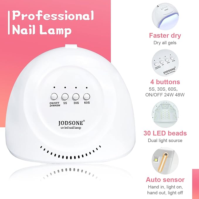 JODSONE Gel Nail Polish Starter Set