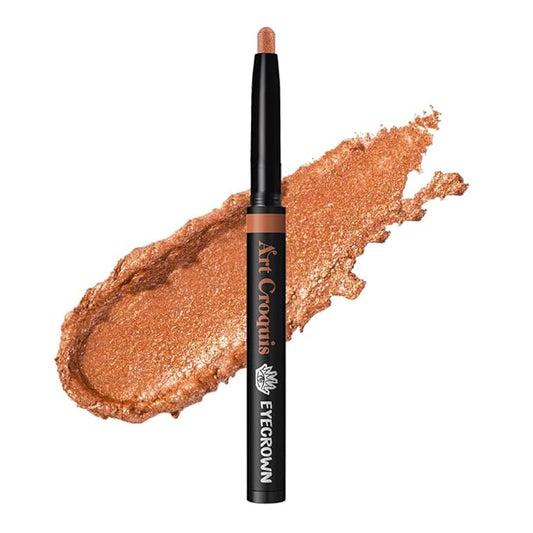 EYECROWN ARTCROQUIS STICK SHADOW, Buildable, glitter eye shadow, liner, cream [SHINE COPPER]