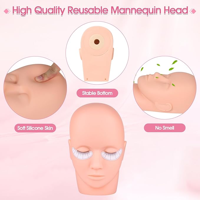 484 Pcs Lash Extension Kit for Beginners, Professional Eye Lashes Extension Kit