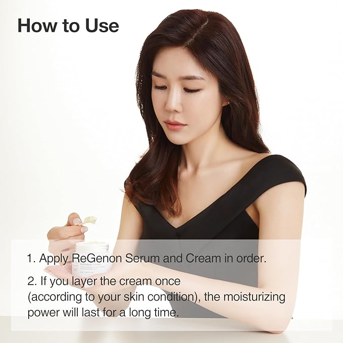 ReGenon Starter Kit – 2-Step Anti-Aging System with Antioxidant Serum & Cream, 20,000ppm of Idebenone