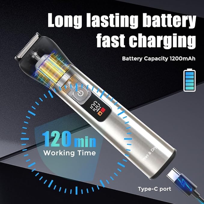 Beard Trimmer for Men, Mustache Electric Razors for Shaving Face and Body, Nose Hair Clipper, Waterproof All-in-one Shavers Grooming Kit Cordless Rechargeable, Gifts for Him