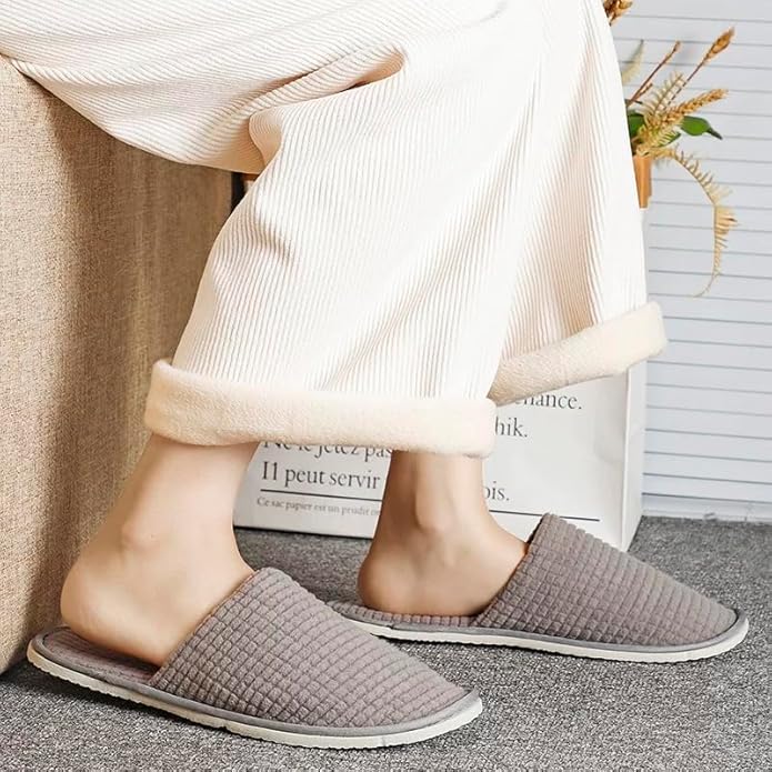 Pairs Spa Slippers, Non Slip Disposable Slippers For Guest, Washable Reusable, Which Can Be Used As Women Men, House, Indoor, Bathroom, Bedroom, Hotel, Bride Slippers