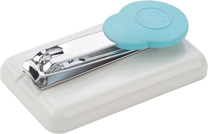 Peta Table Nail Clipper PNC-3 - Mounted and Non-Slip - Plastic Base with Rubber Feet - for Anyone with Poor Hand Control, Weak Hand Strength and Tremors