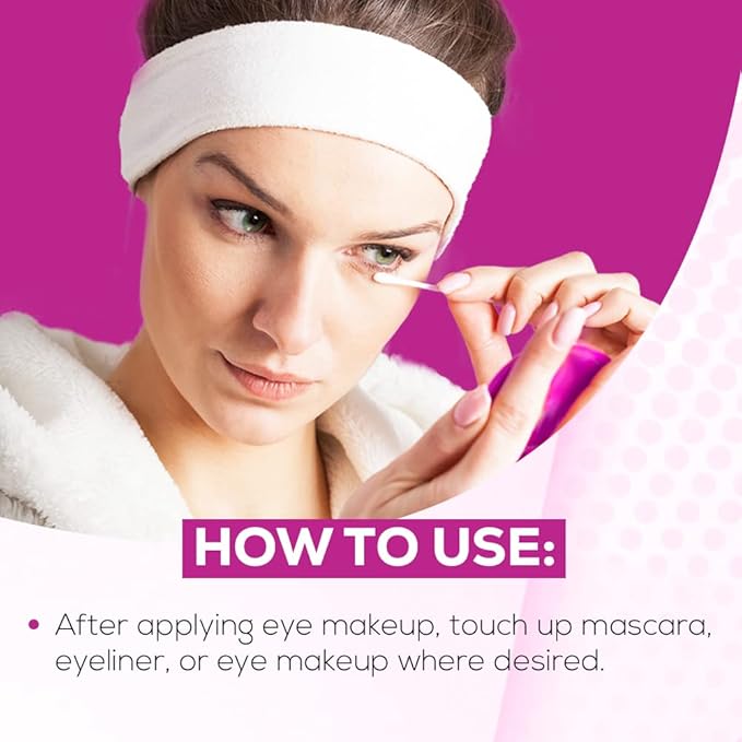 Andrea Eyeq's Oil-free Eye Make-up Correctors Pre-moistened Swabs, (Pack of 6) 300 Count