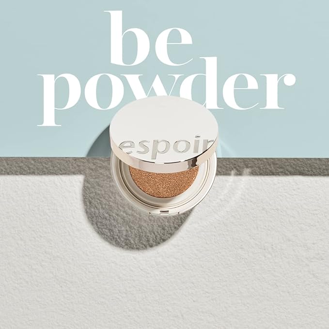 ESPOIR Pro Tailor Be Powder Cushion Foundation SPF42 PA++ #4 Beige (13g+refill 13g) | A Soft Cushion Foundation of a Light Texture & Long Lasting Weightless Full Coverage | Korean Makeup
