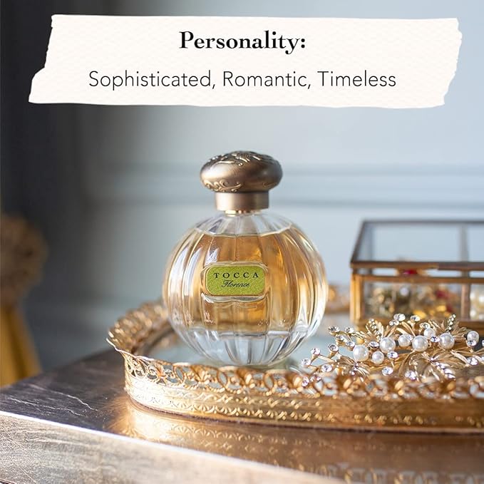 Tocca Florence Perfume Set for Women, 100 ml (3.38 oz) + 10 ml (0.34 oz) - Classic Floral, Bergamot, Pear, Gardenia Fragrance ($172 Value)