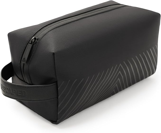 MANSCAPED® The Shed 2.0 Toiletry Bag, Premium Quality Men's Travel Bag, Stylish Organization and Hassle-Free On-The-Go Dopp Kit, Water-Resistant to Protect Your Grooming Tools & Accessories