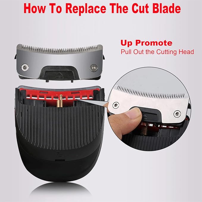 Shortcut Hair Clippers Self-Haircut Kit for Men, Shortcut Self Grooming Haircut Kit with 9 Limited Combs, USB Rechargeable Cordless Electric Hair Trimmer Professional Hair Cutting Machine