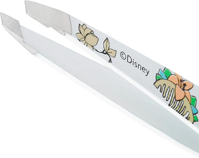 Tweezerman Mulan Slant Tweezer - Eyebrow Tweezers for Women and Men