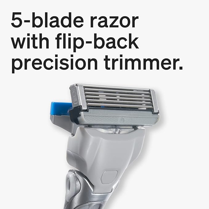 Schick Hydro 5 Sense Hydrate Razor Refills for Men, 12 Count (Pack of 1)