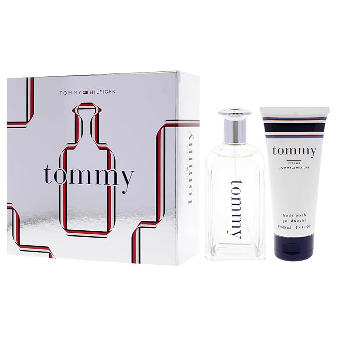 Tommy by Tommy Hilfiger for Men - 2 Pc Gift Set 3.4oz EDT Spray, 3.4oz Body Wash