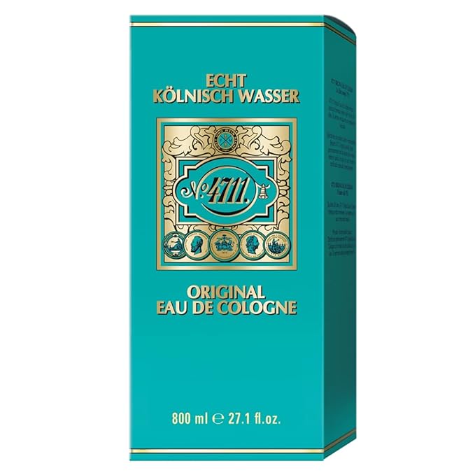 4711 Original Eau de Cologne Splash for Unisex, 27.1 Ounce