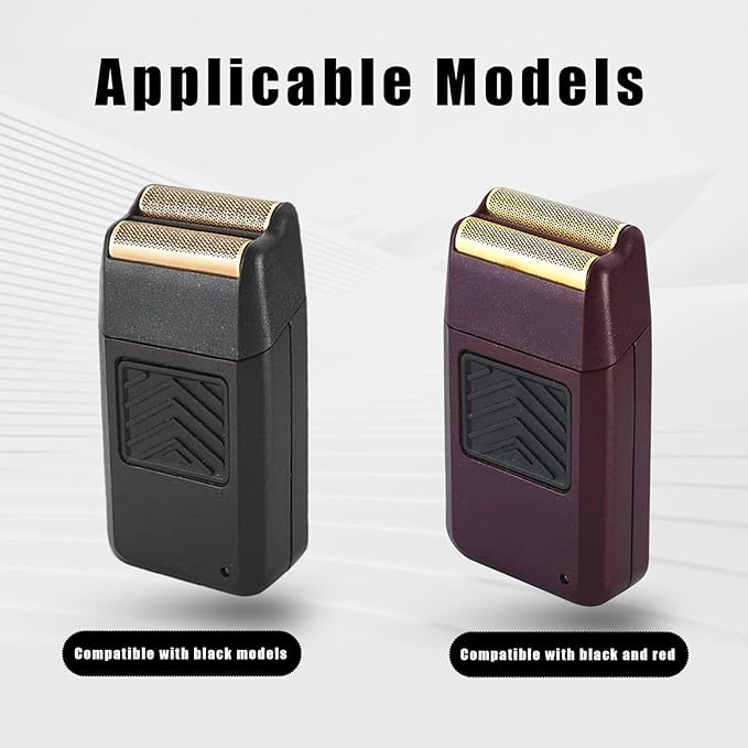 Replacement Heads for Men, 5 Star Series Finale Razor Replacement Foil and Bar Assembly Compatible with wahl Foil 7031-100,7043-100 Shave Replacement Head, 4 Packs (Red)