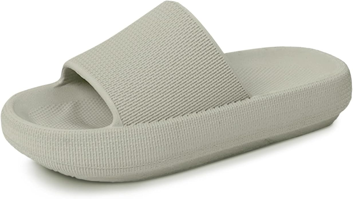 Menore Slippers for Women and Men Quick Drying, Parent-Child EVA Open Toe Soft Slippers, Non-Slip Soft Shower Spa Bath Pool Gym Beach House Sandals for Indoor & Outdoor