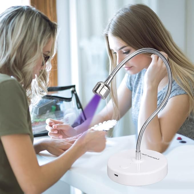 Gel Polish Dryer, Professional Quick Drying Nail Curing Machine, Adjustable Angle and Anti Scratch, for Home and Salon