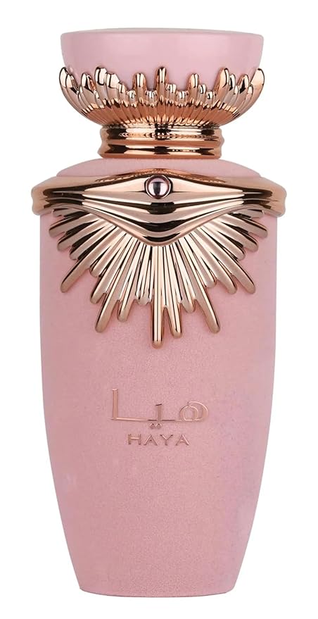 Lattafa Haya Eau de Parfum Spray for Women, 3.4 Ounce