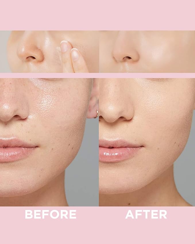 TOUCH IN SOL No Pore Blem Primer + Redness Correcting Base Set - Pore Filler Blurring Primer Before Makeup - Tone Neutralizing before Foundation - Pore Minimizing, Sebum, and Shine Control 1.01fl. oz.