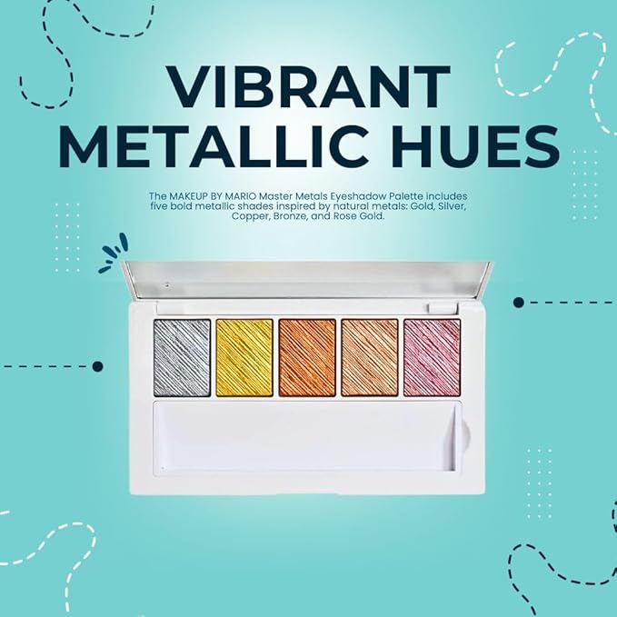 MAKEUP BY MARIO Master Metals® Eyeshadow Palette 5 x 0.05 oz/ 1.5 g