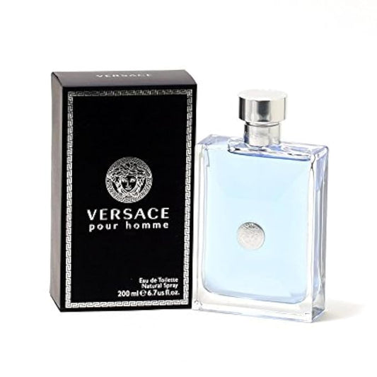 Versace Pour Homme Eau de Toilette Spray for Men, 6.7 Ounce