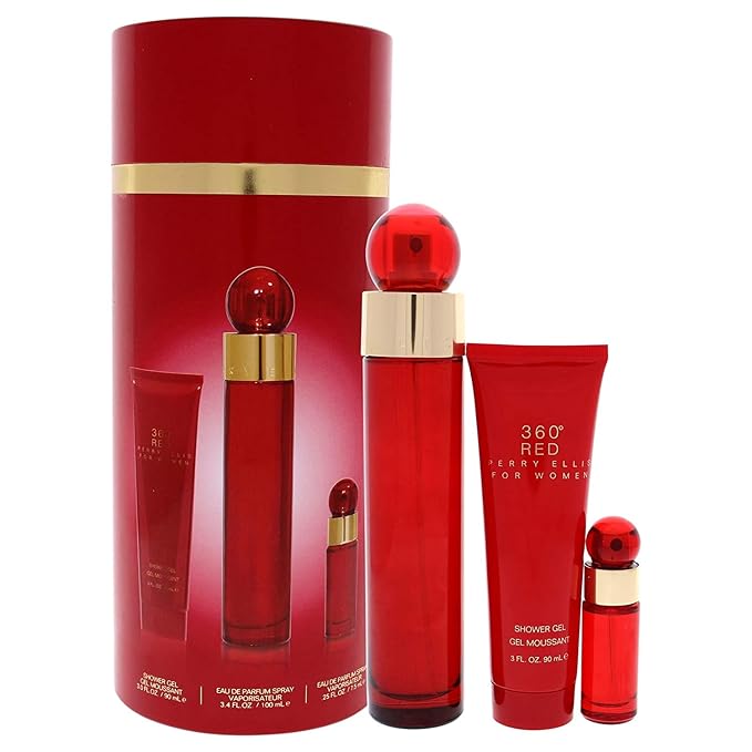 Perry Ellis 360° Red for Women Gift Set